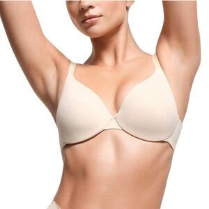 SKIMS Full Coverage Smoothing Bra 42H Sand NWT‎